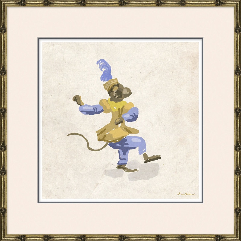 Jig by Dana Gibson – Picture Frame Painting on Paper Soicher Marin