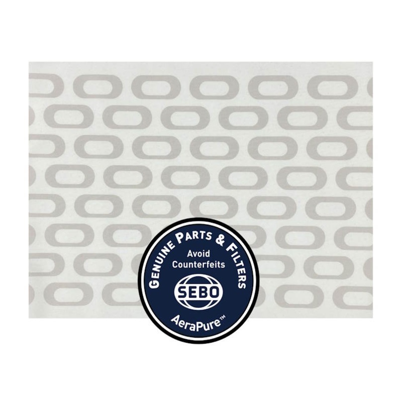 Sebo Felix Exhaust Filter with Textile-White 7095ER11