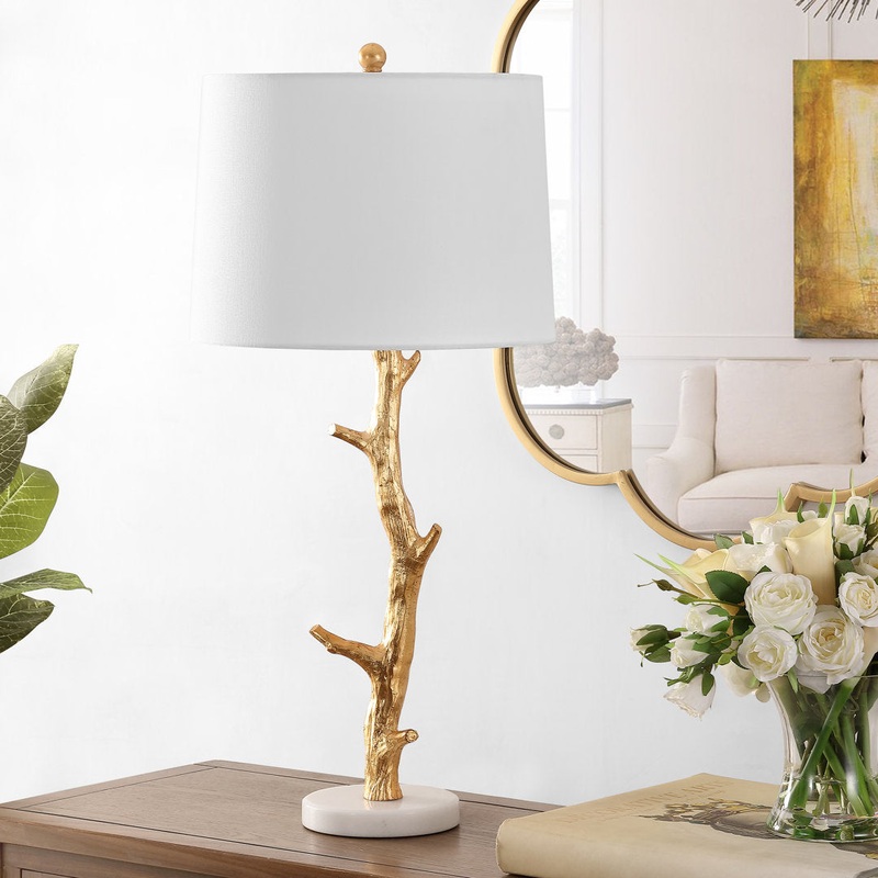 Aderdour 29.5″ Gold Leaf Table Lamp Mercer41