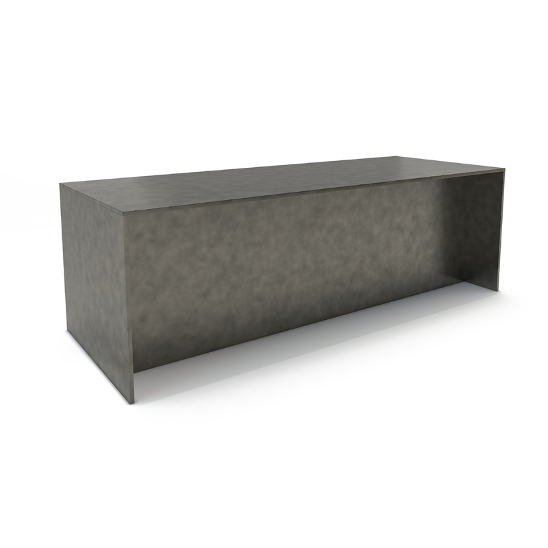 Arditi Collection Modern Brown Washed Island