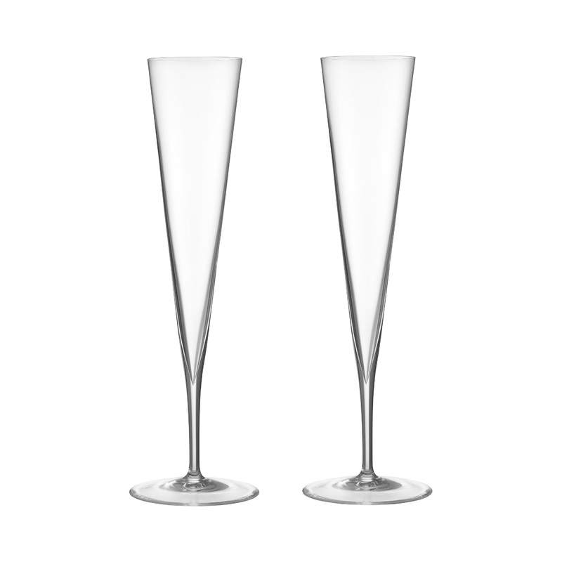 Geometry Champagne Glass (Set of 2)