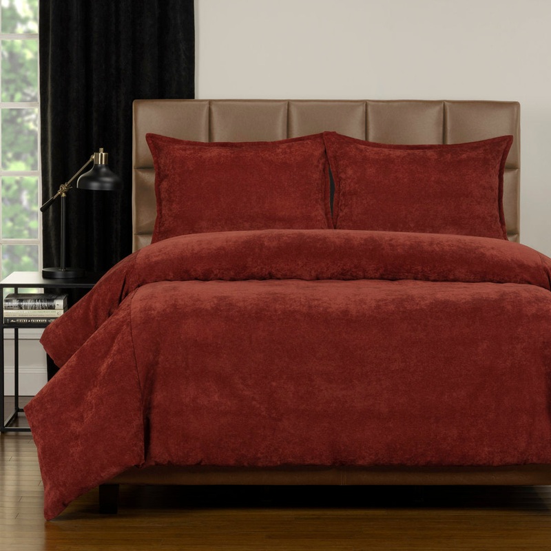 Mixology Duvet Cover & Insert Set Siscovers Color: Bronze Size: Full Duvet Cover + 2 Shams