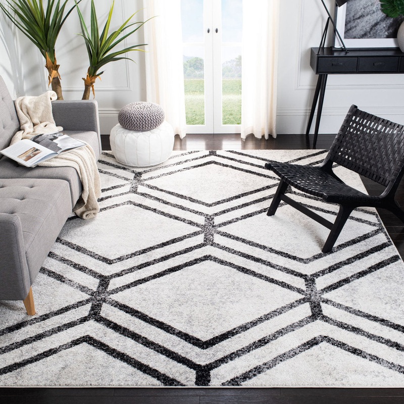 Wyckhoff Performance Geometric Rug Union Rustic Rug Size: Rectangle 6′ x 9′