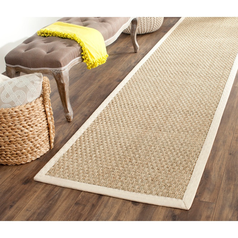 Dollard Natural Fiber Seagrass Rug Breakwater Bay Rug Size: Runner 2’6″ x 20′