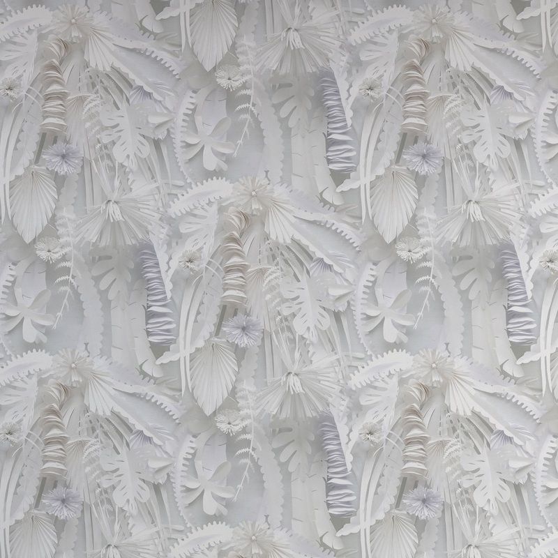 Paper Flowers Wallpaper
