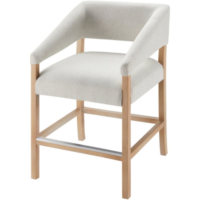 Elevate Your Space – Grace 35” Modern Upholstered Stool