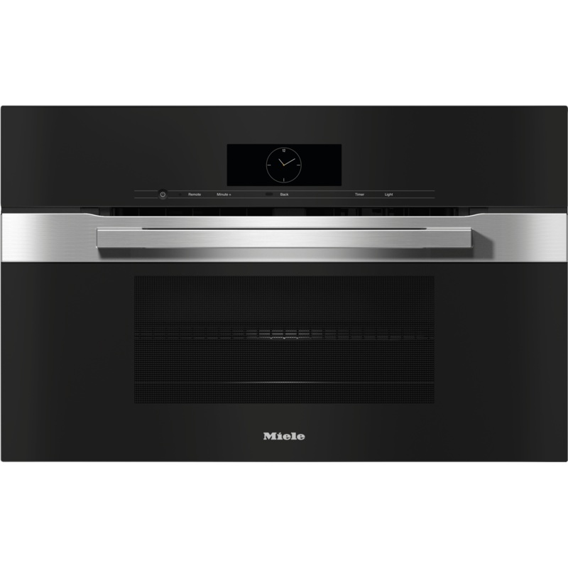 Miele H7870BM STAINLESS STEEL  30″ Compact Speed Oven In A Perfectly Combinable Design With Automatic Programs And Roast Probe.