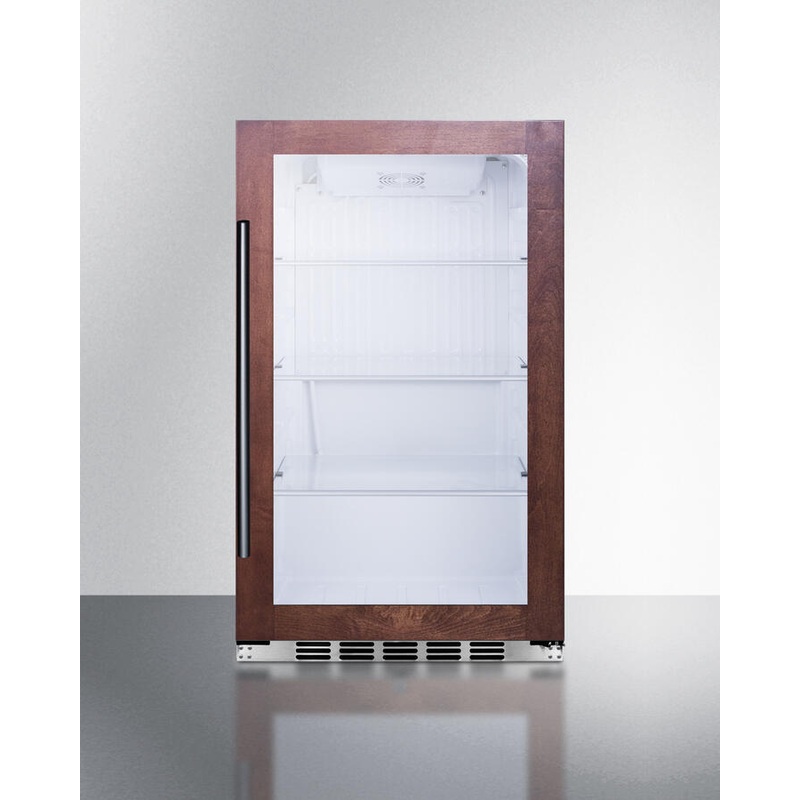 Summit SPR489OSCSSPNR Shallow Depth Indoor/Outdoor Beverage Cooler