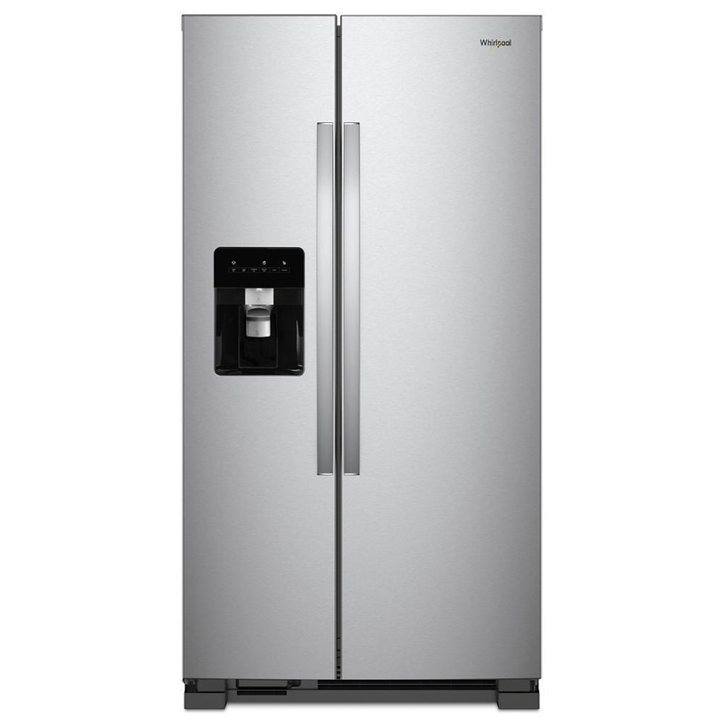 Whirlpool WRS311SDHM 33-inch Wide Side-by-Side Refrigerator – 21 cu. ft.