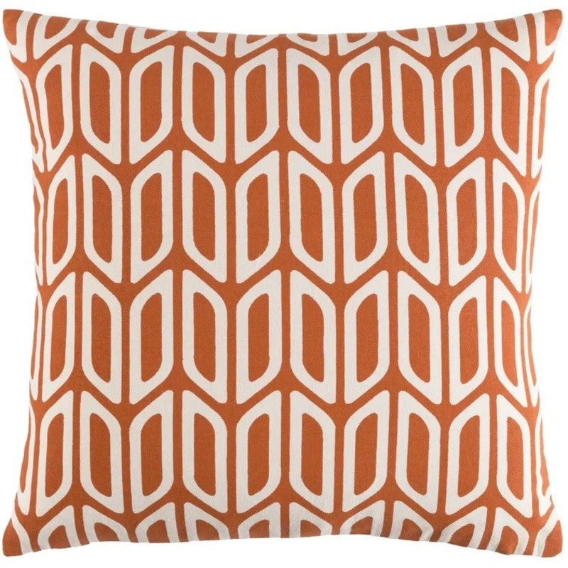 Bettina Geometric Cotton Pillow Cover