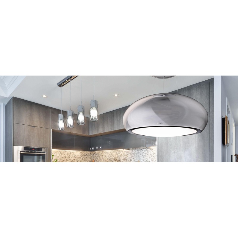 Elica ESS432SS Seashell Stainless Steel