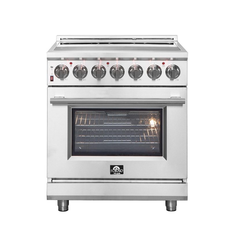 Forno FFSEL602030 Forno Massimo 30″ Freestanding Chef Door Electric Range