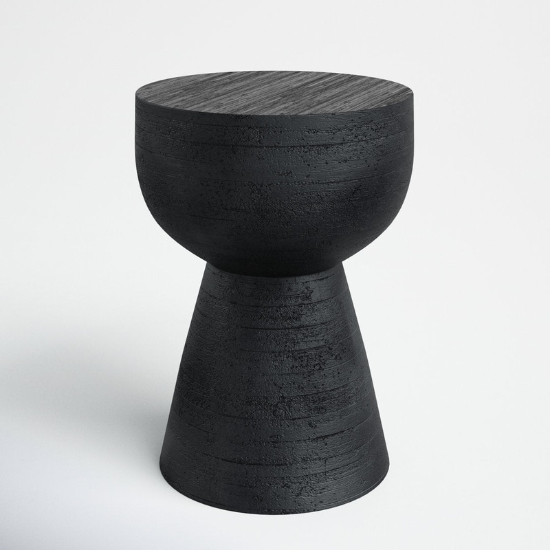 Moreno Solid Wood Block End Table AllModern