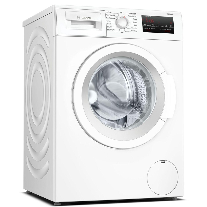 Bosch WGA12400UC 300 Series Compact Washer 1400 Rpm