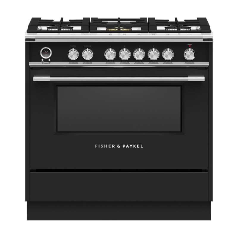 Fisher & Paykel KICKOR36B1 Black Kickstrip For Classic Freestanding Range, 36″