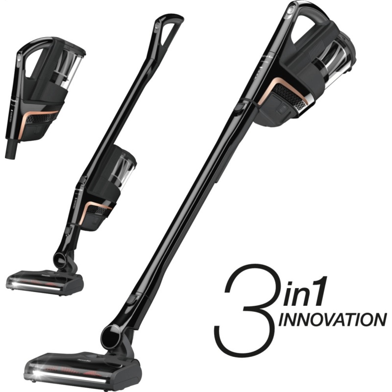 Miele TRIFLEXHX1CATDOGOBSIDIANBLACK Triflex Hx1 Cat & Dog – Cordless Stick Vacuum Cleaner With Additional Handheld Brush – Ideal For Pet Owners.