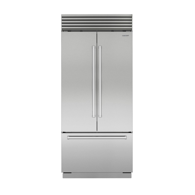 Sub-Zero CL3650UFDSP 36″ Classic French Door Refrigerator/Freezer