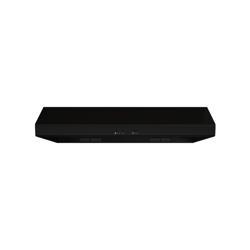 Zephyr AK6536BB Cyclone, UC, 36″, Blk, 600 CFM