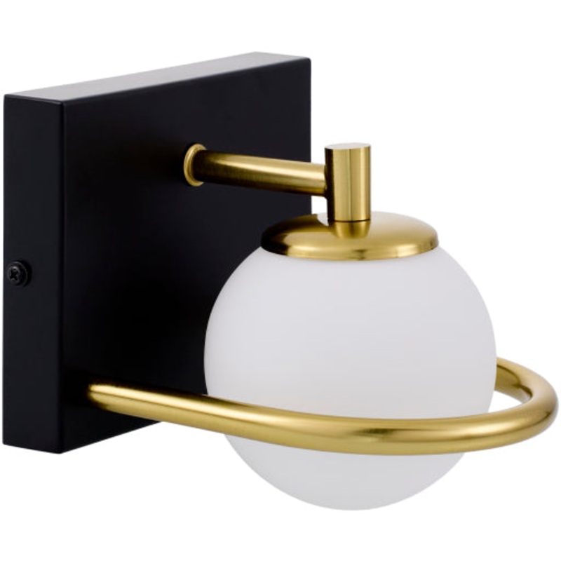 Auri A103 Traditional 5×6 Inch Glass Sconce