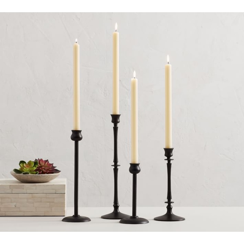 Booker Taper Candle Holders Bronze 2