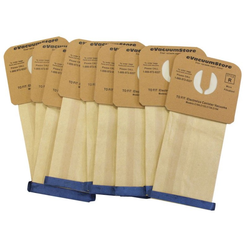 Electrolux 9 Pack Generic Renaissance Vacuum Bags Style R
