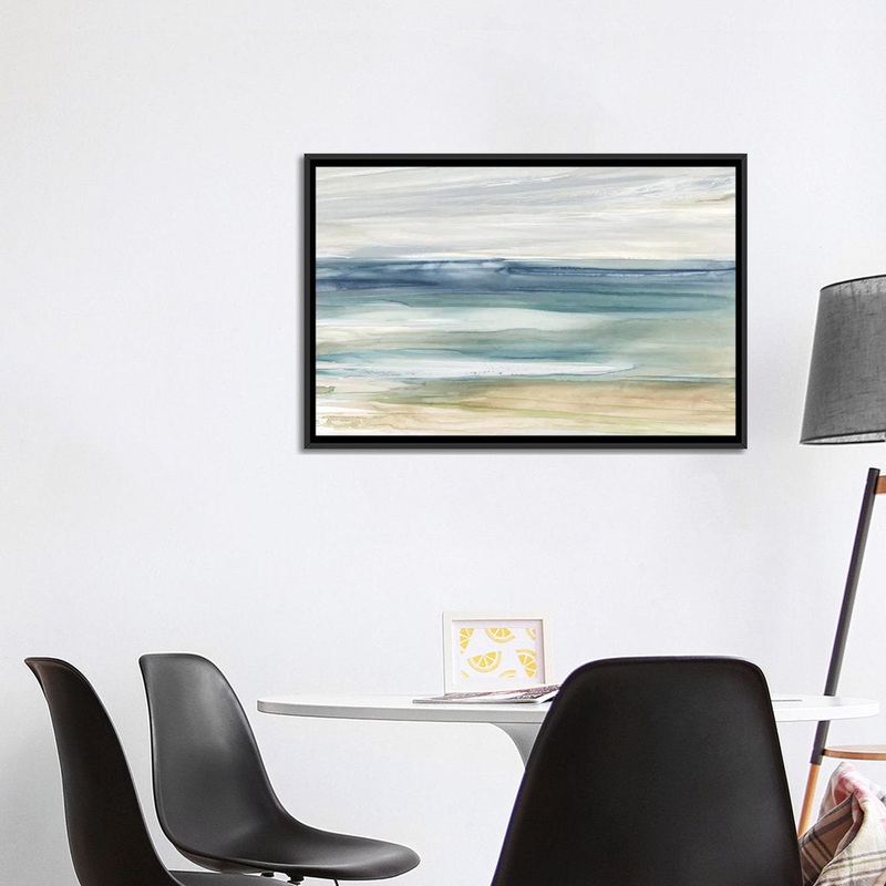 Ocean Breeze by Carol Robinson Painting Print The Twillery Co. Size: 26″ H x 40″ W x 1.5″ D Format: Black Framed, Mat Included: No Mat