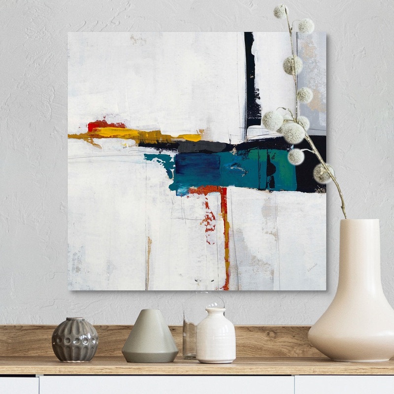 Seconds of Circumstance II by Sydney Edmunds – Painting Print on Canvas Mercury Row Size: 16″ H x 16″ W Format: Wrapped Canvas