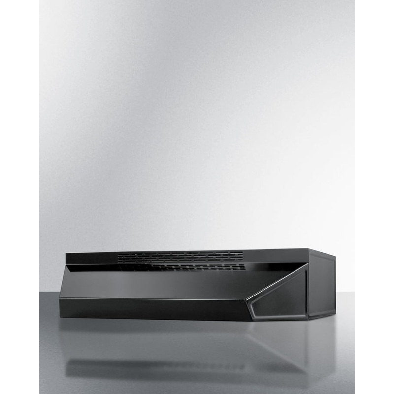 Summit ADAH1618B 18″ Under Cabinet Convertible Range Hood, Ada Compliant