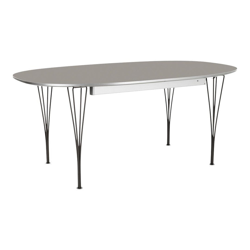 Superellipse Extendable Span Leg Dining Table