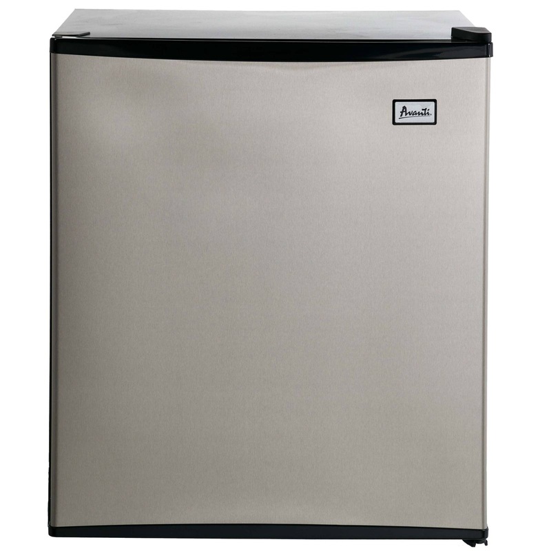 Avanti DCSR17N3SIS 1.7 cu. ft. Portable Superconductor All Refrigerator – Stainless Steel with Black Cabinet / 1.7 cu. ft.