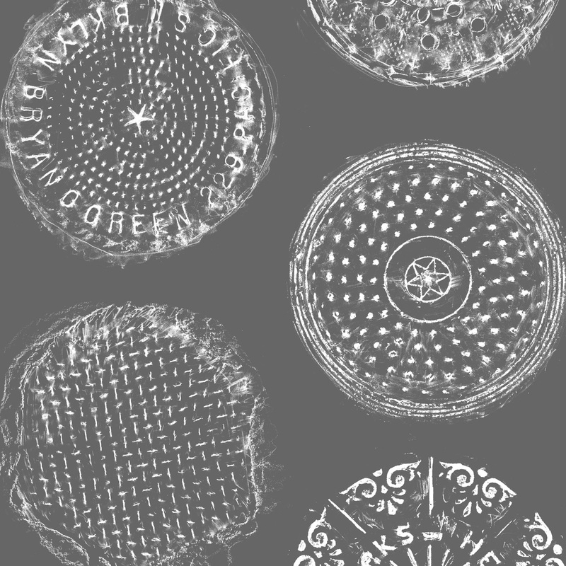 Brooklyn Manhole Wallpaper