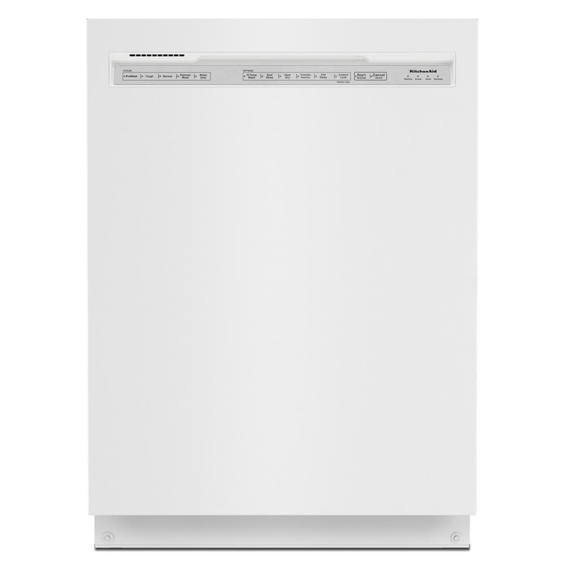 Kitchenaid KDFE104KWH Two-Rack Dishwasher with 30+ Total Wash Jets, 47 dBA