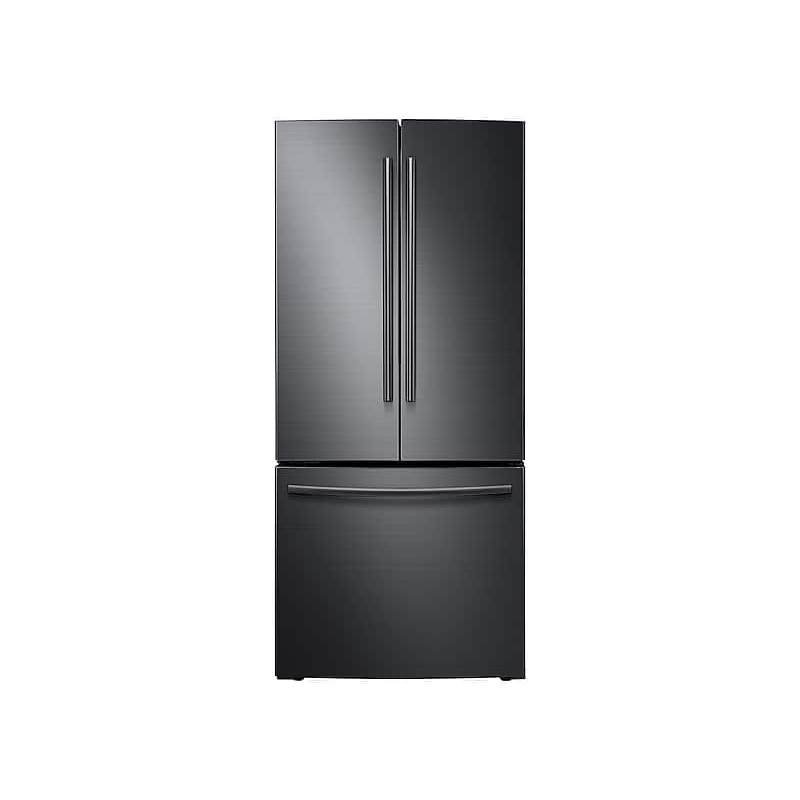 Samsung 22 cu. ft. French Door Refrigerator in Black Stainless Steel