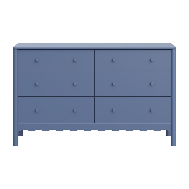 Swell 6-Drawer Assembled Dresser
