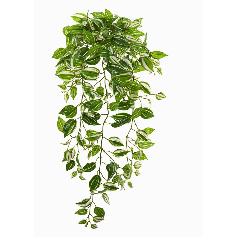 Artificial Heart Evergreen Hanging Foliage Plant (Set of 2) Charlton Home