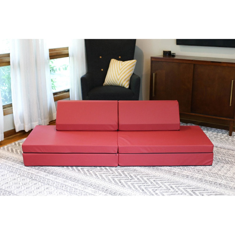 Foamnasium Blocksy Foam Soft Play Piece Foamnasium Color: Enhanced Blocksy Crimson