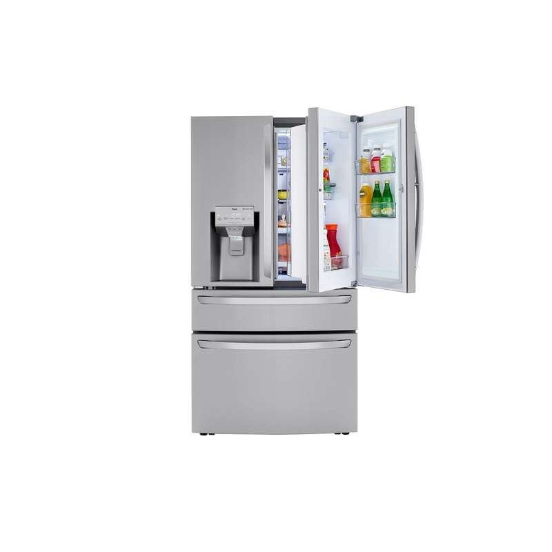 Lg LRMDS3006S 30 cu. ft. 36-inch Wide French Door Refrigerator – Stainless Steel