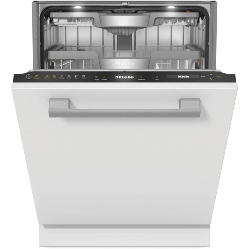 Miele G7766SCVI  AutoDos Obsidian Black Fully integrated dishwashers in standard size with Automatic Dispensing