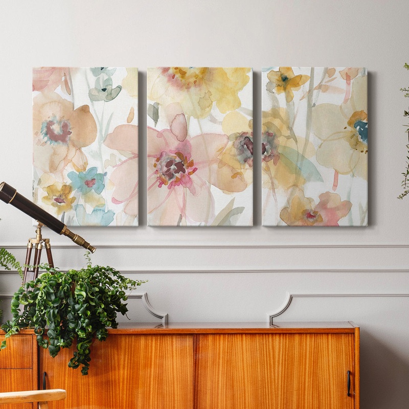 Soft Spring II- Premium Gallery Wrapped Canvas – Ready To Hang Red Barrel Studio Size: 27″ H x 54″ W x 1″ D