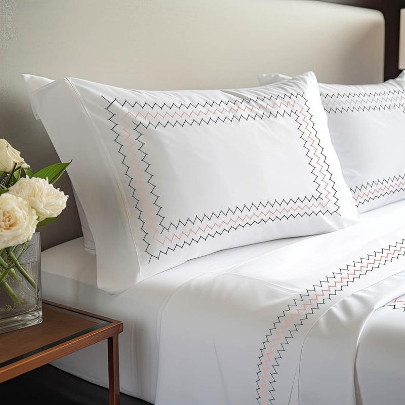 Zig Zag Pillowcase