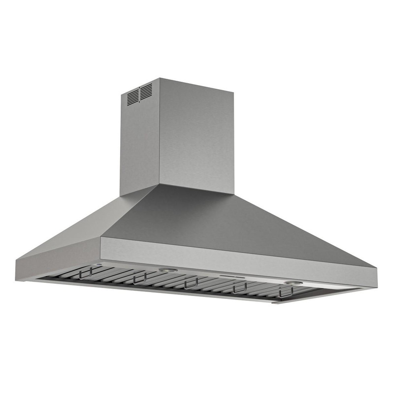 Best Range Hoods WPP14812SS 48-Inch Chimney Range Hood With Iq12U00A0Blower System, 1500 Max Blower Cfm, Stainless Steel (Wpp1U00A0Series)