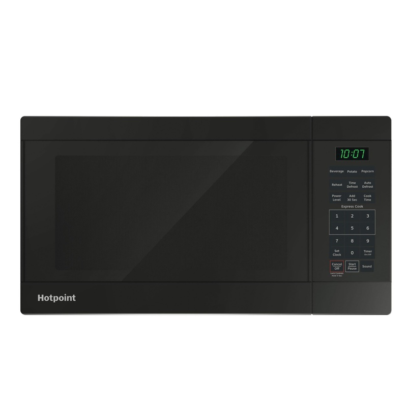 Hotpoint RES1072DTBB Hotpoint 0.7 Cu. Ft. Capacity Countertop Microwave Oven