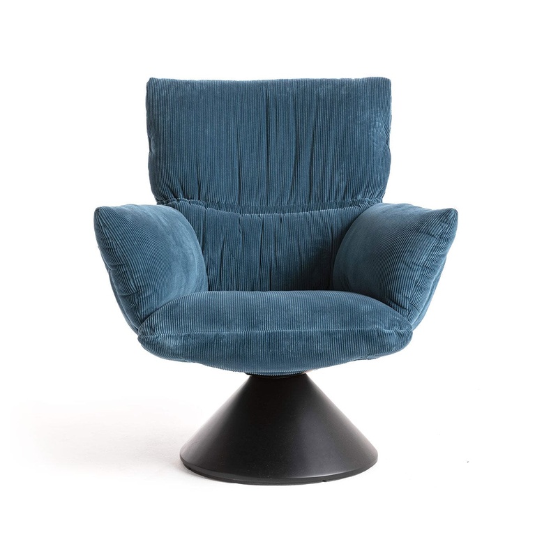Lud’o Lounge Chair With Conical Base