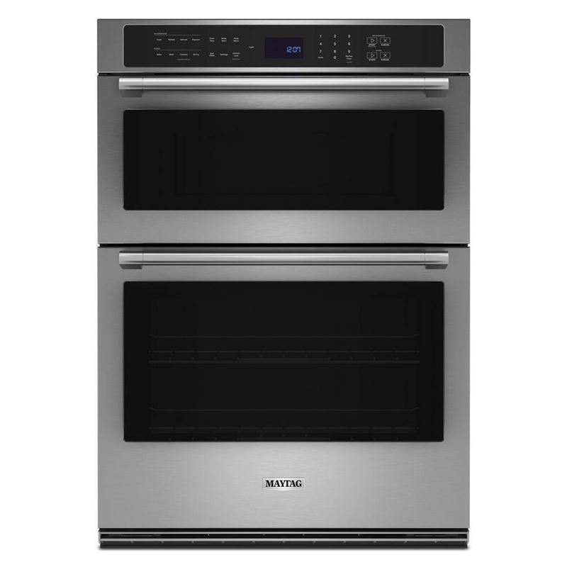 Maytag MOEC6030LZ 30-inch Wall Oven Microwave Combo with Air Fry and Basket – 6.4 cu. ft.