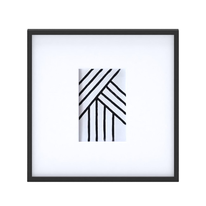 Multi Mat Gallery With Frame 12X12