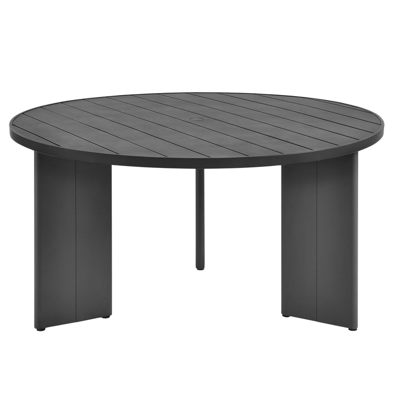Summit Circle Outdoor Patio Aluminum Round Table by Modway