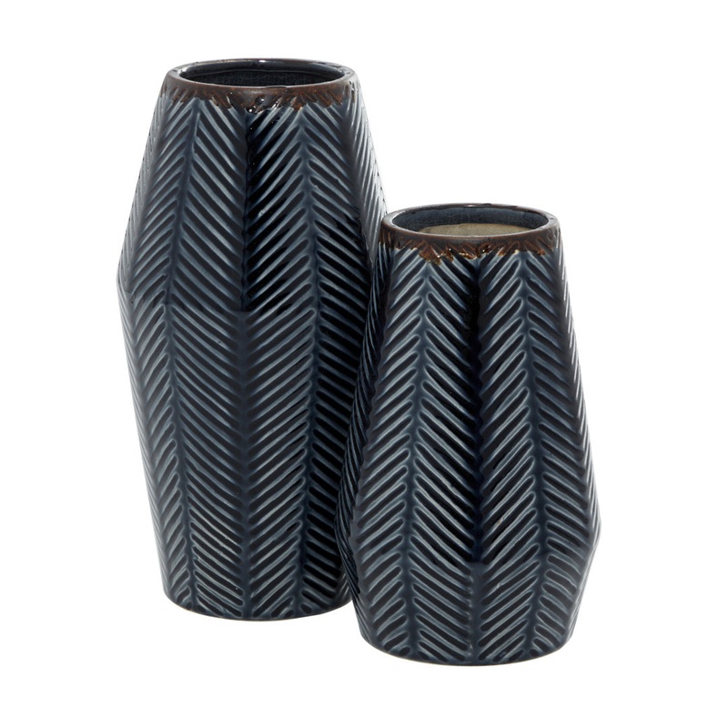 2 Piece Duren Ceramic Table Vase Set Mistana