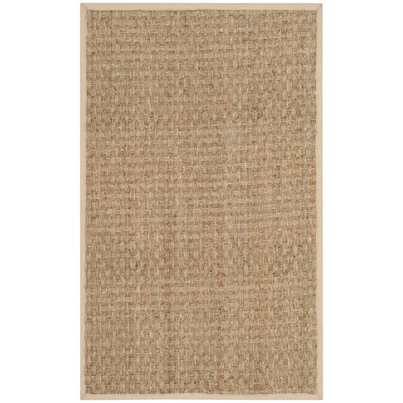 Dollard Natural Fiber Seagrass Rug Breakwater Bay Rug Size: Rectangle 2’6″ x 4′