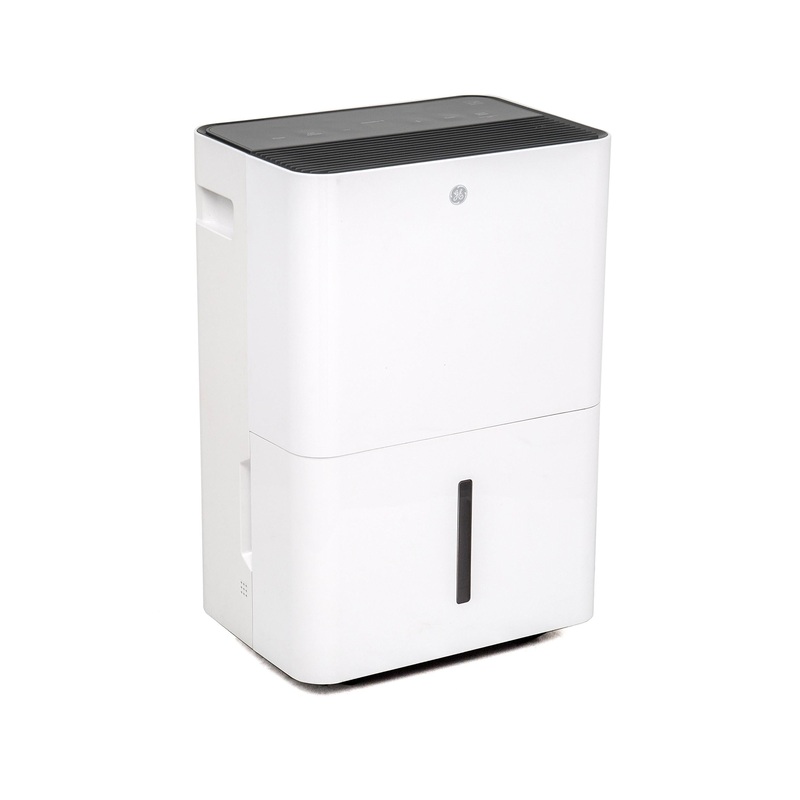 Ge Appliances ADYR35LC Ge Energy Star 35 Pint Portable Dehumidifier With Smart Dry For Very Damp Spaces
