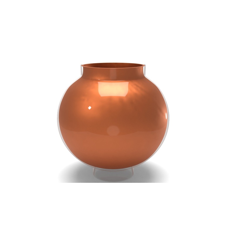 Mari Vase-Rust-Small